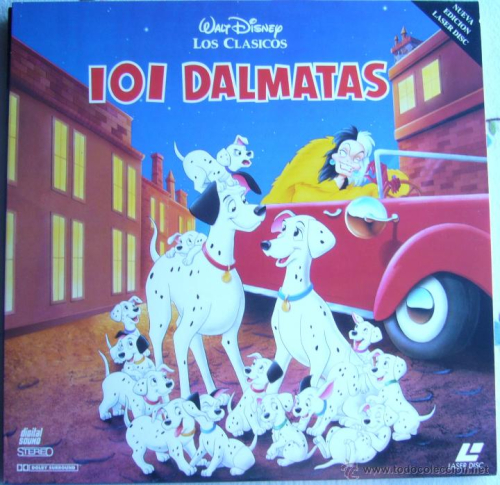 101 DALMATAS [LASER DISC] [PAL ESP]