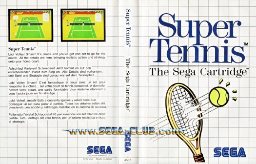 4507 SUPER TENNIS [MASTER SYSTEM][COMPLETO]