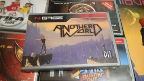 ANOTHER WORLD [N-GAGE] [HOMBREW CASE AND GAME]