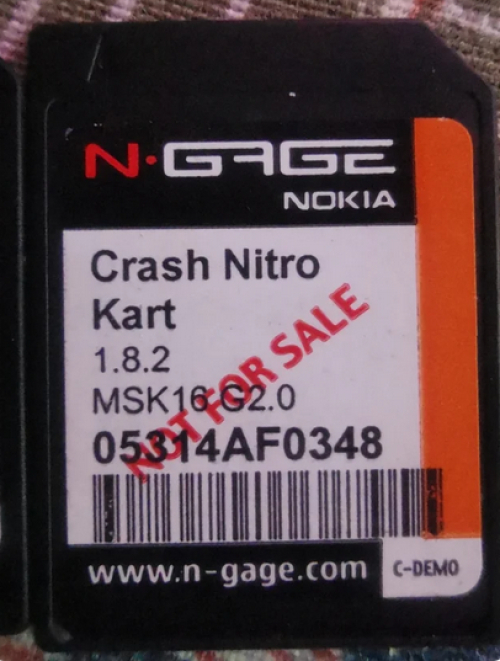 CRASH NITRO KART - XXX [NOT FOR SALE] [ORANGE] [1.8.2]