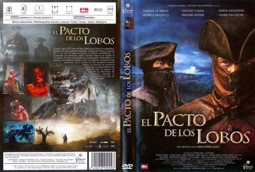 EL PACTO DE LOS LOBOS DVD