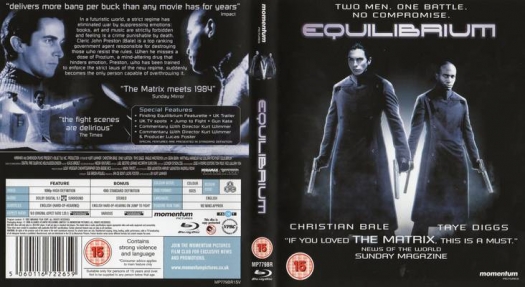 EQUILIBRIUM DVD UK ENG