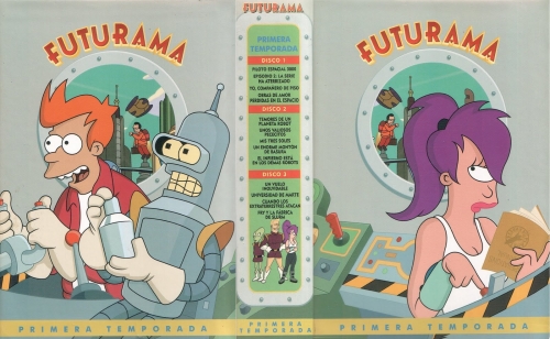 FUTURAMA TEMPORADA 1 DVD
