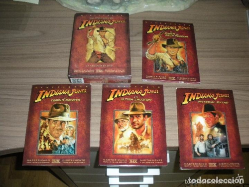 INDIANA JONES - TRILOGÍA EN DVD