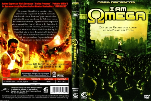 I AM OMEGA DVD GERMAN EDITION