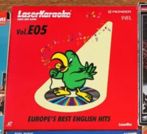 [KARAOKE] VOL E05 EUROPE'S BEST ENGLISH HITS [LASERDISC]