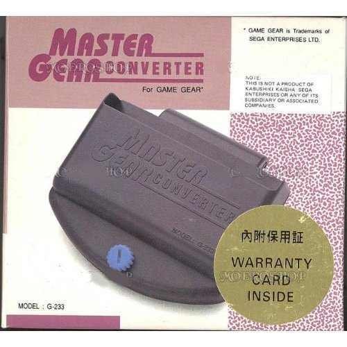0000 Master Gear Converter G233 - Conversor Master System a Game Gear - COMPLETO
