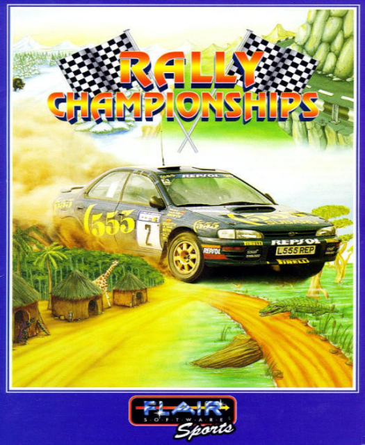 RALLY CHAMPIONSHIPS (1994) [FLAIR SOFTWARE] [TOP GAMES] [SOLO CAJA Y DISQUETTES]