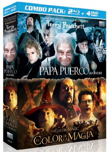TERRY PRATCHET PACK - PAPA PUERCO - EL COLOR DE LA MAGIA