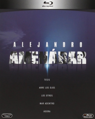 TESIS Pack Amenábar 2014: Tesis (Reedición) + Abre Los Ojos + Los Otros + Mar Adentro + Ágora [Blu-r