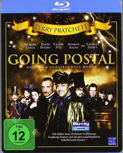 Terry Pratchett's Going Postal [Blu-ray]  ed alemana + funda carton