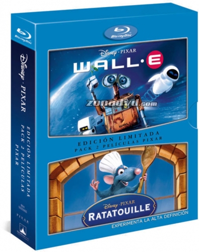 WALL-E + RATATOUILLE BLURAY PACK