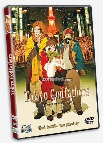 TOKYO GODFATHERS - DVD - COLUMBIA TRISTAR 2004