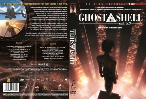 GHOST IN THE SHELL 2.0 DVD EDICION ESPECIAL 2 DVDS SEALED