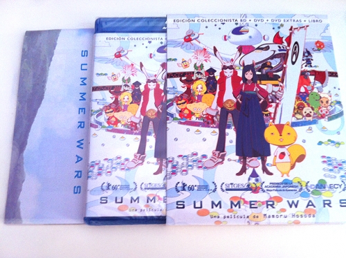 SUMMER WARS EDICION COLECCIONISTA BLURAY + DVD + LIBRETO