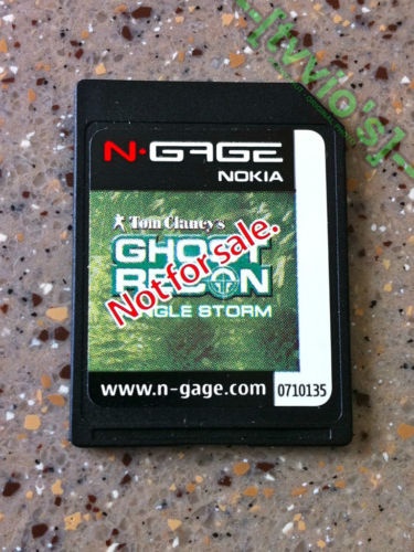 TOM CLANCY'S GHOST RECON JUNGLE STORM - XXX [NOT FOR SALE] [WHITE]