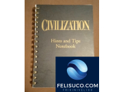 XXX - OFICIAL MERCH - CIVILIZATION - NOTE BOOK HINTS AND TIPS ULTRA RARE