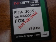 FIFA FOOTBALL 2005 - XXX [NOT FOR SALE] [GREEN] [POS] ]MADE IN KOREA] [VER 093004] [C-DEMO]